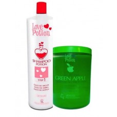 Набір колагену Love Potion Gelatina Green Apple 2x1000 мл