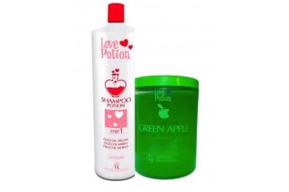 Набір колагену Love Potion Gelatina Green Apple 2x1000 мл