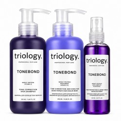 Набір Triology TONEBOND TRIO для корекції тону та відновлення волосся, 250+250+150 мл