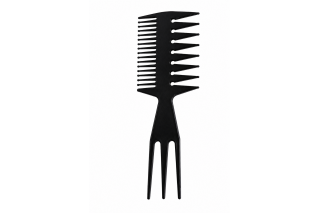 Профессиональная расческа Weaving Comb 3 в 1 для мелирования и балаяжа, черный