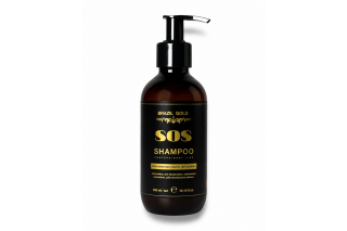 Шампунь Brazil Gold Home Care Sos Shampoo для сухих и поврежденных волос, 300 мл