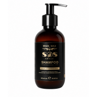 Шампунь для відновлення освітленого волосся Brazil Gold Home Care Silk Touch Shampoo 300 мл