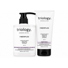 Восстанавливающий набор Triology Fiberplex DUO шампунь и кондиционер для поврежденных и окрашенных волос, 500+200 мл