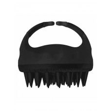 Щетка-массажёр для мытья кожи головы полимерный с силиконовыми зубцами