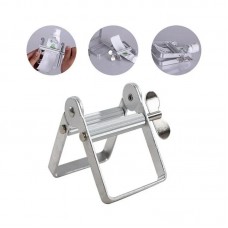 Парикмахерский пресс-выдавитель для тюбиков алюминиевый 10х10х7.5 см