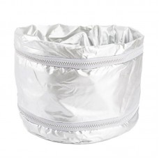 Електрична термошапка-сушуар для масок, ламінування та лікування волосся з подвійною змійкою срібляста.