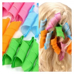 Бігуди-спіралі Magic Leverag Roller Curler для завивки локонів на довге волосся, набір з 18 шт.
