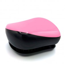 Расческа для волос Tangle Teezer Compact матовая черно-розовая