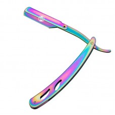 Небезпечна бритва TDJ Barber райдужна шаветка під змінні леза