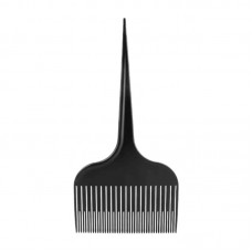 Расческа для вуального мелирования и укладки волос 206 мм черная.