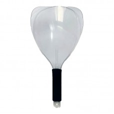 Маска экран для защиты лица клиента во время стрижки, укладка волос с прозрачной ручкой.