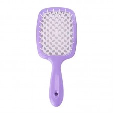 Продувная широкая расческа Janeke для укладки волос и сушки феном Superbrush Plus Hollow Comb