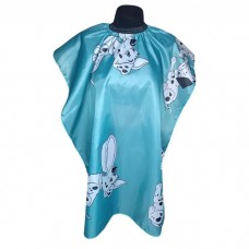 Перукарня накидка-пеньюар дитяча MyCosmetics, принт цуценята (розмір 116х71 см)