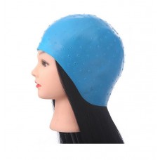 Професійна багаторазова гумова шапочка для фарбування та мелірування волосся.